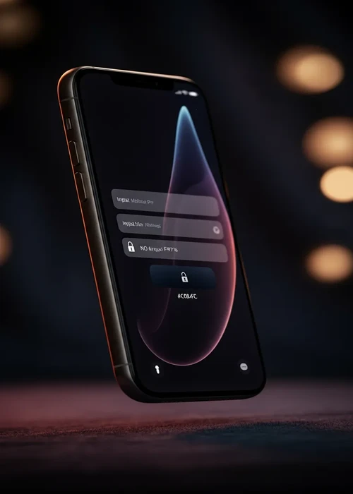 Interface de connexion sécurisée d'Abuking Casino affichant les champs d'identifiants et le bouton de connexion, avec une visualisation de l'espace personnel et des aperçus de jeux.